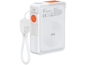 Ładowarka hybrydowa 4SMARTS 6w1 PD 22.5W z powerbankiem 10000 mAh + kabel USB-C - USB-C Biały