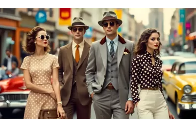 Styl Retro – ubrania z przeszłości znów w modzie