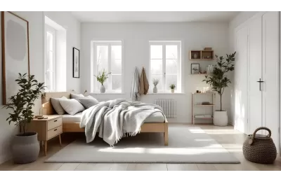 Sypialnia w stylu skandynawskim – inspiracje i aranżacje krok po kroku