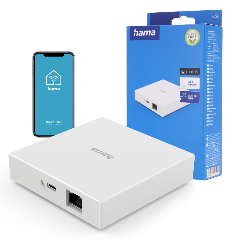 Hama mostek bridge WiFi Zigbee Thread Matter, centralka smart home