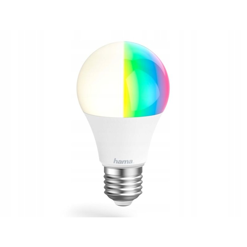 Hama ŻARÓWKA LED SmartHome WiFi E27 10W RGB